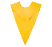 Graduation Stole Shawl, V Neck Reversible Collar, Solid Color Sash Accessory, Unisex Ceremony Wrap, for Recognition Event Award Ceremony Performance Banquet Party College Choir Competition Church
