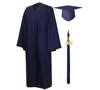 GraduationMall 2025 Toga Laurea Toga e Tocco Cappello Laurea Uomo Donna Nappa Cerimonia Universitaria Unisex Costume Carnevale