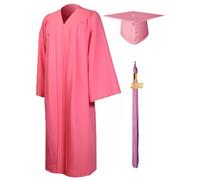 GraduationMall 2025 Toga Laurea Toga e Tocco Cappello Laurea Uomo Donna Nappa Cerimonia Universitaria Unisex Costume Carnevale