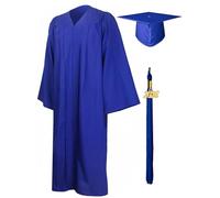 GraduationMall 2026 Toga Laurea Toga e Tocco Cappello Laurea Uomo Donna Nappa Cerimonia Universitaria Unisex Costume Carnevale