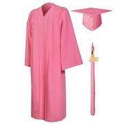 GraduationMall 2026 Toga Laurea Toga e Tocco Cappello Laurea Uomo Donna Nappa Cerimonia Universitaria Unisex Costume Carnevale