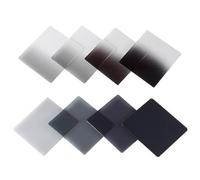 Graduato ND2 ND4 ND8 ND16 Densità neutra Filtro quadrato grigio graduato a colori, for serie for Cokin P for tutte le fotocamere(Color:ND16)