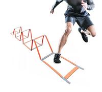 Graduazione per allenamento di agilità, graduazione per gioco di gambe nel football americano, attrezzatura sportiva leggera, uso multifunzionale, facile da montare, ideale per tutte le età(8 grids)