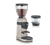 GRAEF CM8011 - Macinacaffè elettrico EliteGrindX, macinacaffè a cono in acciaio inox, macinacaffè portafiltro, illuminazione a LED, macinatura pulita, 128 watt
