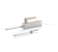 GRAEF. Coltello elettrico EK508 | tortora | coltello da pane elettrico per la cucina | coltello elettrico da carne | tagliare torte, pane o carne congelata | lame sostituibili