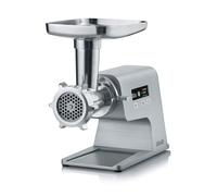 GRAEF Multiwolf FW500 - Tritacarne 2500 W, corpo in metallo, protezione da sovraccarico, display digitale, facile da pulire, basso residuo, ideale per carne, colore argento