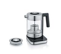 Graef WK350 bollitore elettrico 1 L 2000 W Nero, Acciaio inossidabile,