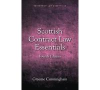 Graeme Cunningham Scottish Contract Law Essentials (Tascabile)