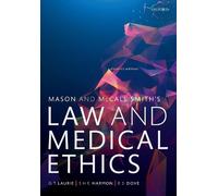 Graeme Laurie Shawn Harmon Ed Mason and McCall Smith's Law and Medic (Tascabile)
