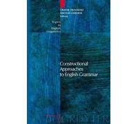 Graeme Trousdale Constructional Approaches to English Grammar (Copertina rigida)