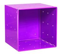 Graepel Modulo Base QBO 35x35x35 cm componibile e sovrapponibile in acciaio inox verniciato Colore Fucsia fucsia