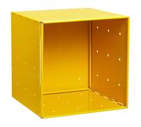 Graepel Modulo Base QBO 35x35x35 cm in acciaio inox verniciato Colore giallo giallo