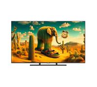 GRAETZ GR55Q3500 TV QLED, 55 ", QLED, QLED 4K, Processore CPU: ARM Quad Core CA75(x2) 1.0GHz + CA55(x2) 1.0GHz; GPU: IMG BXE4 GPU (700MHz), Nero