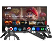 GRAETZ TV SMART 24" LED HD GOOGLE NETFLIX DAZN 220 E 12 VOLT CAMPER BARCA