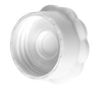 GRÄWE Coperchi per bottiglie di vetro Sodastream Penguin e Crystal, set di 4 coperchi per bottiglie, coperchio ermetico, colore bianco