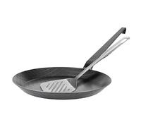 GRÄWE® Profi - Padella in Ferro battuto, 32 cm, Made in Germany