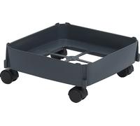 GRAF Carrello contenitore multiuso 90 L, grigio scuro