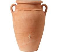 Graf GmbH - Anfora antica decorativa, in terracotta, serbatoio dell'acqua con pianta sull'orlo, 200 l