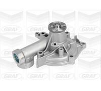 GRAF Pompa acqua PA922 meccanica con guarnizione cinghia Poly-V lamiera d'acciaio