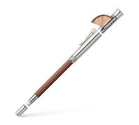 Graf von Faber-Castell 118555 - Matita perfetta con estensore, temperino e gomma, marrone magnum