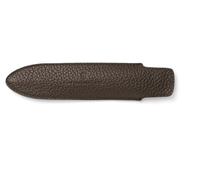 Graf von Faber-Castell 118750 - Astuccio per 1 strumento di scrittura, cachemire, marrone scuro