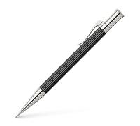 Graf von Faber-Castell 135531 - Matita a scatto Classic, ebano, mina 0,7 mm, durezza B