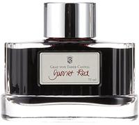 Graf von Faber-Castell 141005 - Bicchiere d'inchiostro Garnet Red, 75 ml, inchiostro a prova di documento in un calamaio nobile
