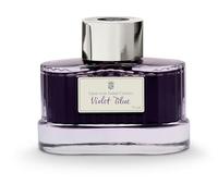 Graf von Faber-Castell 141006 - Barattolo di inchiostro blu violetto, 75 ml, inchiostro indelebile in un elegante calamaio