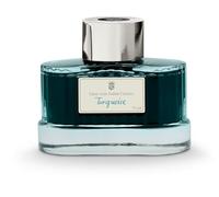 Graf von Faber-Castell 141010 - Bicchiere d'inchiostro turchese, 75 ml, inchiostro indelebile in un elegante calamaio
