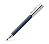 Graf von Faber-Castell 141710 - Stilografica Tamitio blu notte, pennino M, 1 pz.