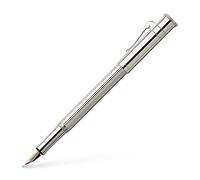 Graf von Faber-Castell 145563 - Stilografica Classic, finitura platino, larghezza pennino B