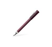 GRAF VON FABER-CASTELL Penna stilografica Tamitio Dark Bordeaux Medium bacca