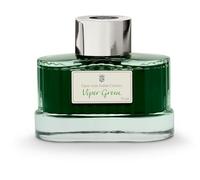 Graf von Faber-Castell 141017 - Barattolo di inchiostro verde vipera, 75 ml, inchiostro a prova di documento in un elegante calamaio