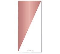 GRAF-Workshop 63511 - Blocco da 97 Fogli in Rame, 9,5 x 21 cm