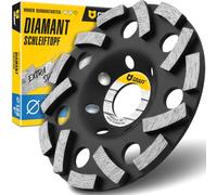 GRAFF Disco abrasivo diamantato 125 mm per smerigliatrice angolare - Diamante per pietra, cemento, colla per piastrelle, granito, muratura - Disco abrasivo extra velocità