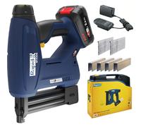 Cucitrice a batteria 18V per 606/12-25mm - 8/15-25mm - RAPID - BTX606 - Valigetta + batteria 2,5Ah + caricabatteria