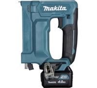 Graffatrice a batteria ST113DSMJ 108 volt blu nero 2 batterie agli ioni di litio 40 Ah in MAKPAC misura 1