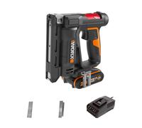 Pinzatrice chiodatrice 20 V Max.| PowerShare | WX843.9 | Senza batteria o caricatore | Chiodi 1,2 mm tipo 47 e graffette 11,4 mm tipo 53 | Regolazione della profondità senza attrezzi