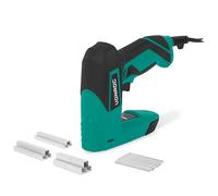 Graffatrice chiodatrice elettrica. Incl. 900 graffe e 300 chiodi
