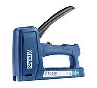 Rapid RPC140 Graffatrice Manuale per il Fissaggio di Materiali Pesanti su Pareti in Legno, Tecnologia PowerCurve per un aggraffaggio fino al 50% meno faticoso, Realizzata in Svezia, 161 x 37 x 185 mm
