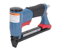 Graffatrice Pneumatica, Calibro 21 Calibro 1/4-5/8 Pollici, capacità 140 Chiodi, Cucitrice per Tappezzeria per Cantieri di Lavorazione del Legno, Tappezzeria, Moquette,