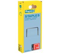 Rapid 40303084 No. 53 Graffe a Filo fine 8 mm, Acciaio, 8mm