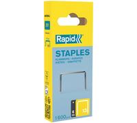 Rapid Graffe No.13/6 – 1600 pezzi – Acciaio zincato – Filo fine 6 mm per tessuto e decorazioni