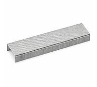 Graffe a Filo Piatto 53/14 tipo J Punti Metallici Zincato per Stapler Compatibile con l'uso della Cucitrice per Graffette per Legno, Plastica, Legno Duro, Cartongesso per Graffette (Quantità 1000 pcs)