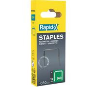 Rapid Graffette 140/10NB RPD14010NBSS – Acciaio inox 10 mm, filo piatto – Scatola 650