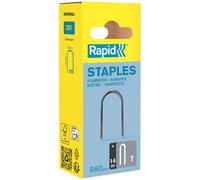 Graffe Rapid per cavi No. 7 da 14 mm Acciaio