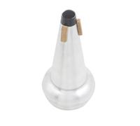 Graffetta dritta Mute, Trombone Mute, Lightweight Design Aluminum Alloy Quiet Compact Size, Practice Tool for Learning at Home, Low Tone, 4,72 × 9,84 pollici