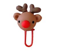 Graffetta natalizia Segnalibro antiruggine Morsetto per documenti Graffetta carina per ufficio Bambini Studenti Design innovativo Materiale metallico in resina premium festivo da (Digitare 3)