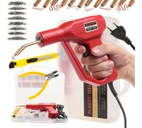 Graffettatrice Per Plastica H50 In Valigetta Con Set 800 Graffe Taglierino E Pin