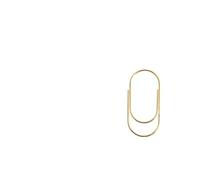 Graffette, 20 graffette/scatola, segnalibri scavati, graffette di grandi dimensioni, clip for foto(Gold)